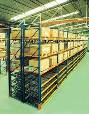 Металлические складские стеллажи