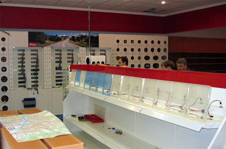 Металлический прилавок