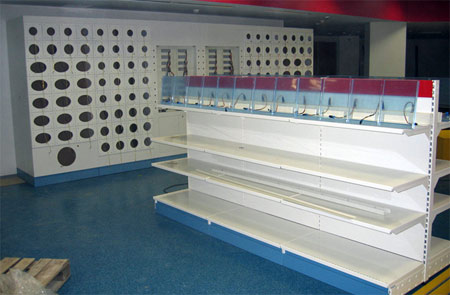 Монтаж торгового оборудования