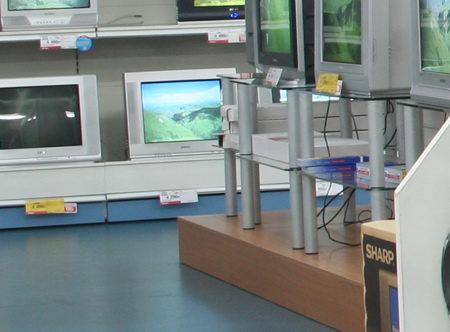 Торговый подиум ЛДСП