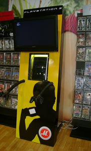 Стенд для приставок Playstation 3<