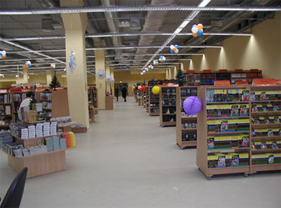 Торговые стеллажи ЛДСП